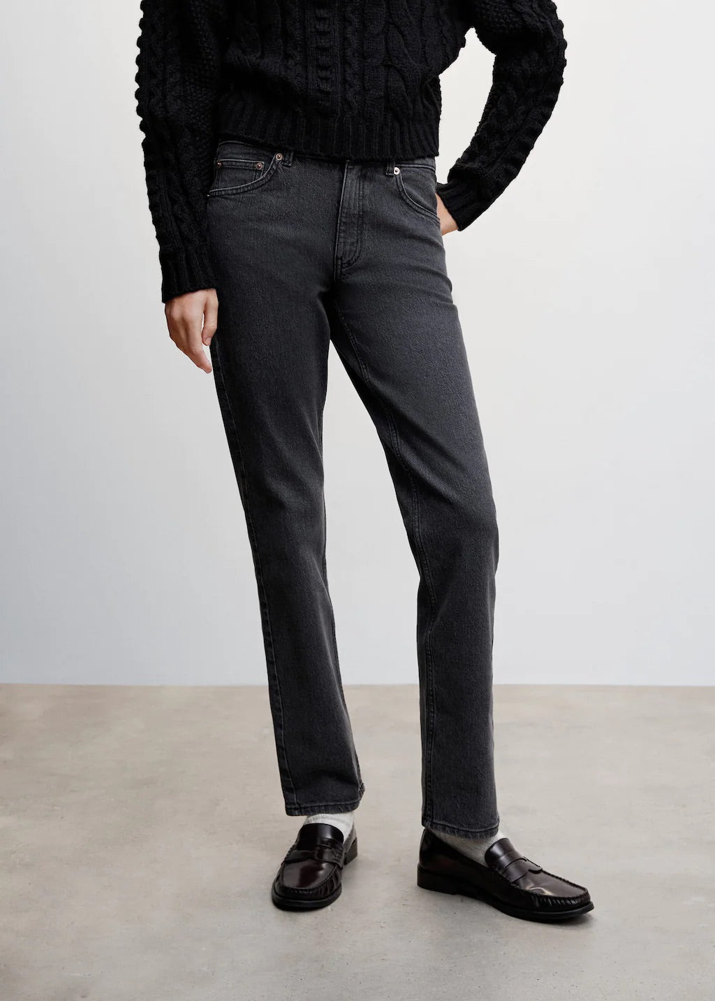 Medium comfort straight jeans - Laurel Morgan