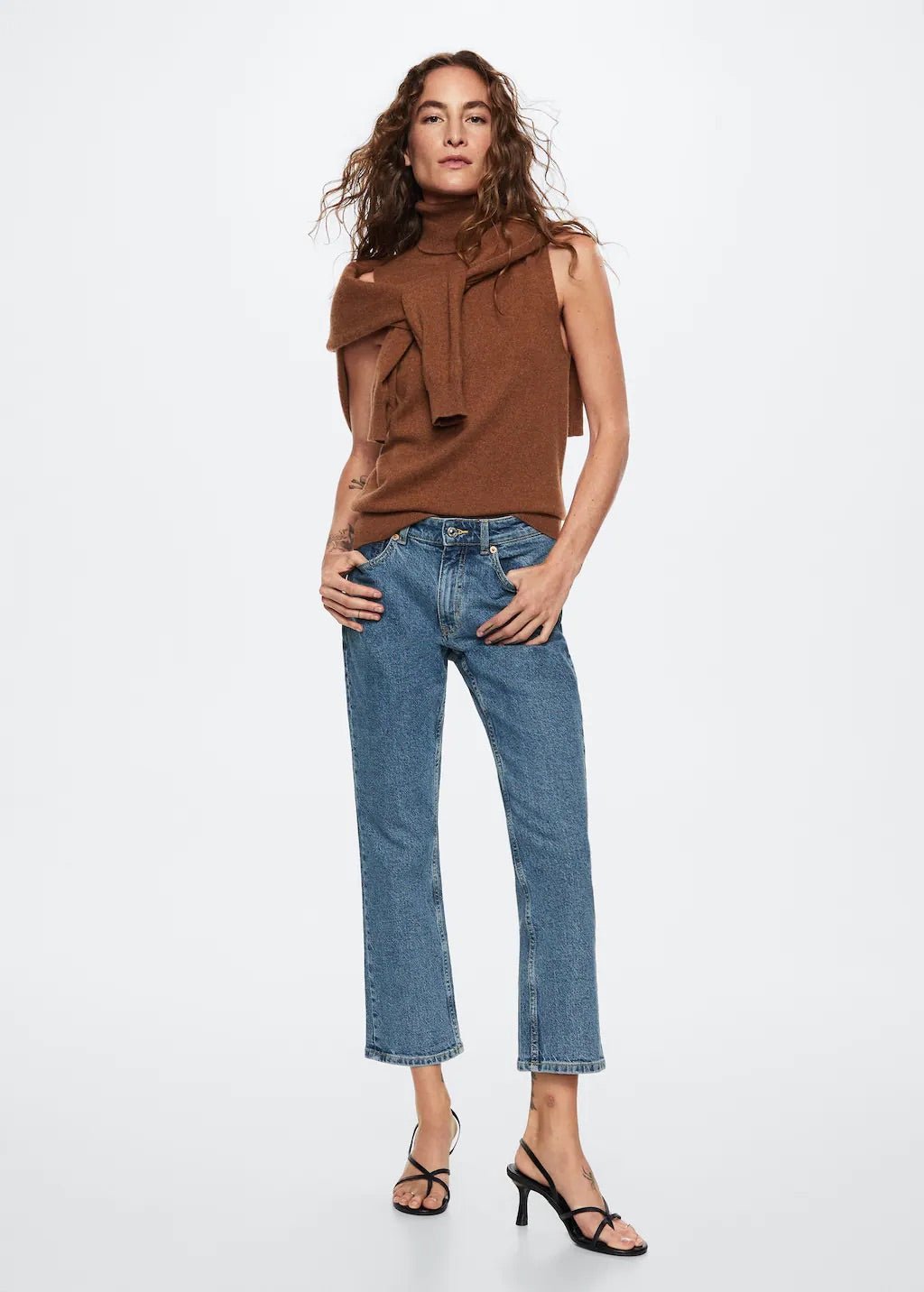 Medium-rise flared jeans - Laurel Morgan