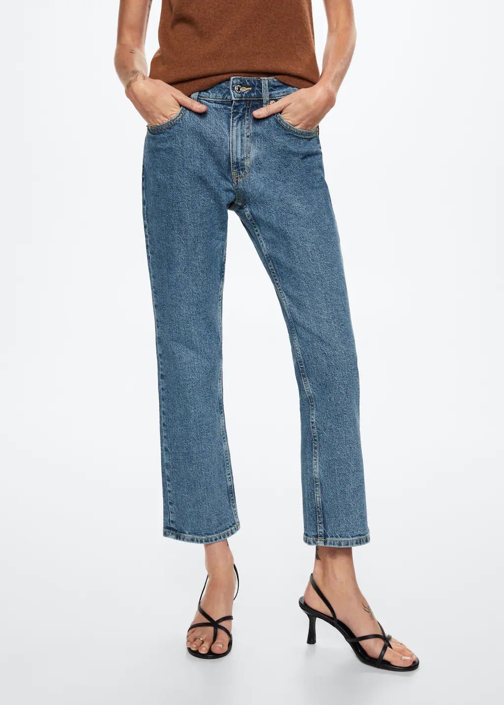 Medium-rise flared jeans - Laurel Morgan