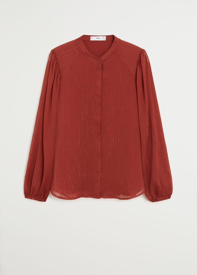 Metallic thread blouse - Laurel Morgan