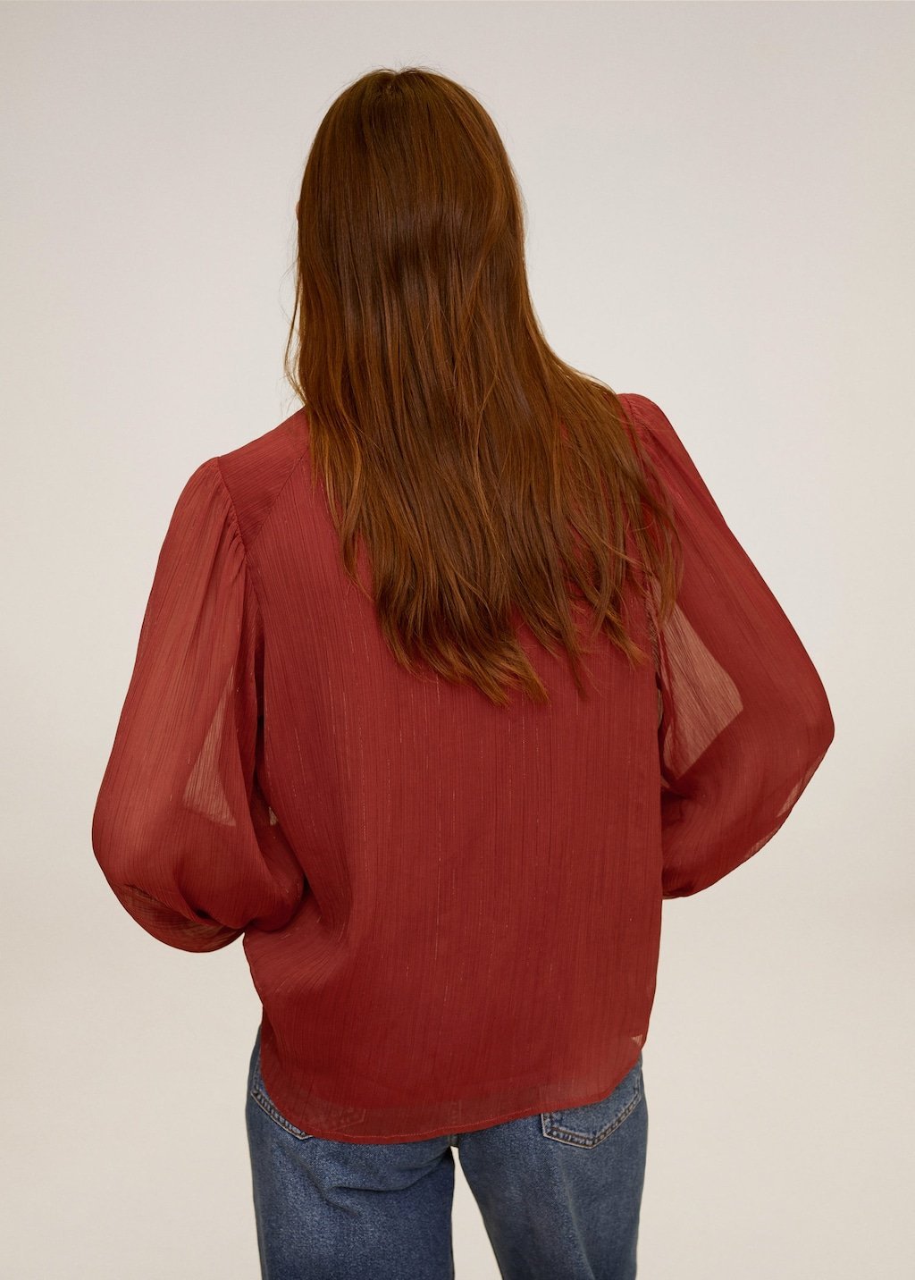 Metallic thread blouse - Laurel Morgan