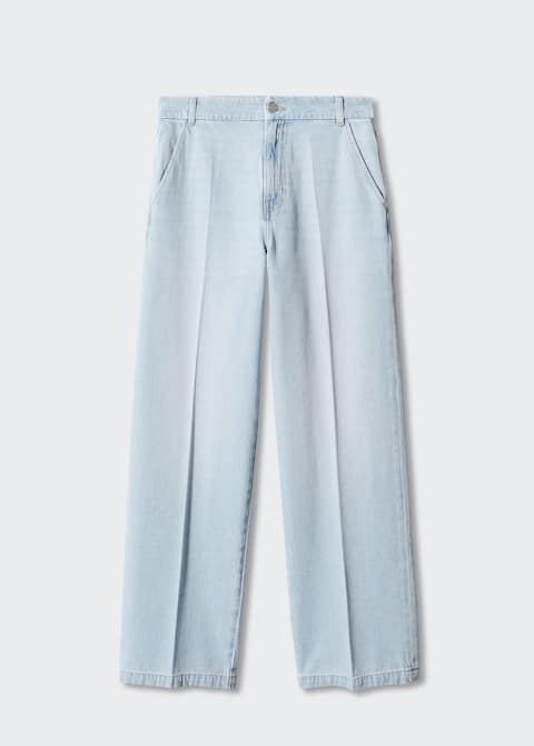 Mid-rise straight jeans - Laurel Morgan