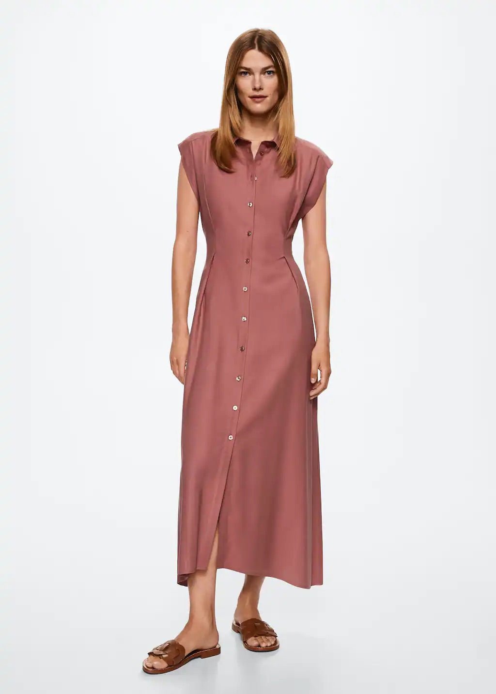 Midi shirt dress - Laurel Morgan