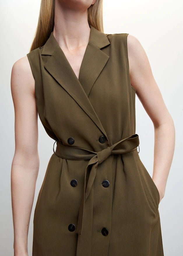 Midi vest dress - Laurel Morgan