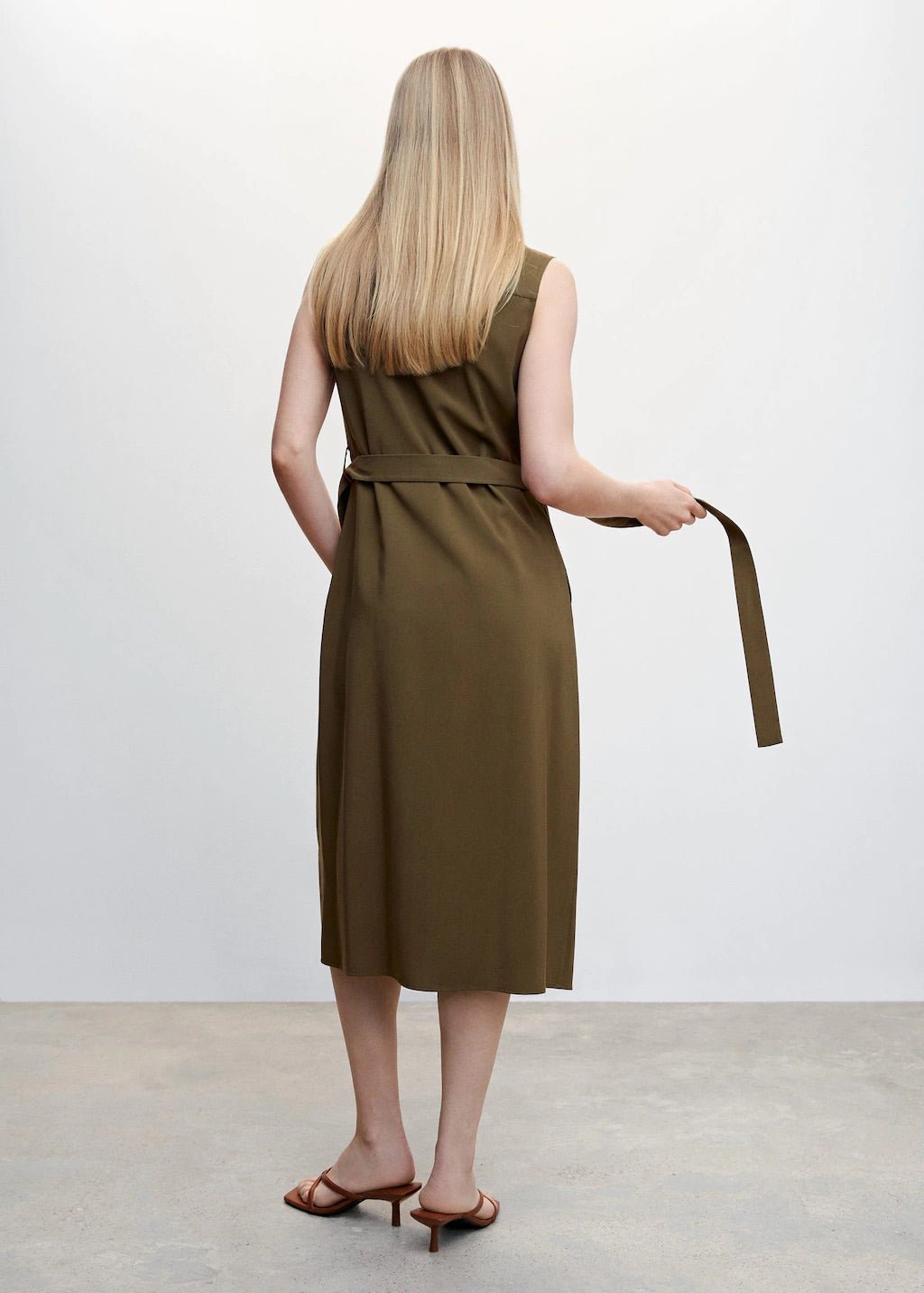 Midi vest dress - Laurel Morgan