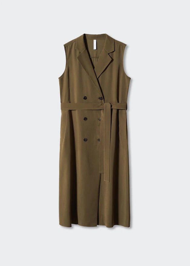 Midi vest dress - Laurel Morgan