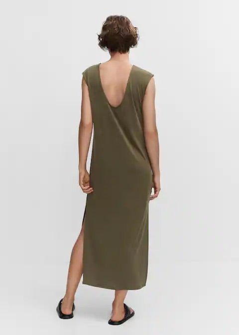 Modal slit dress - Laurel Morgan