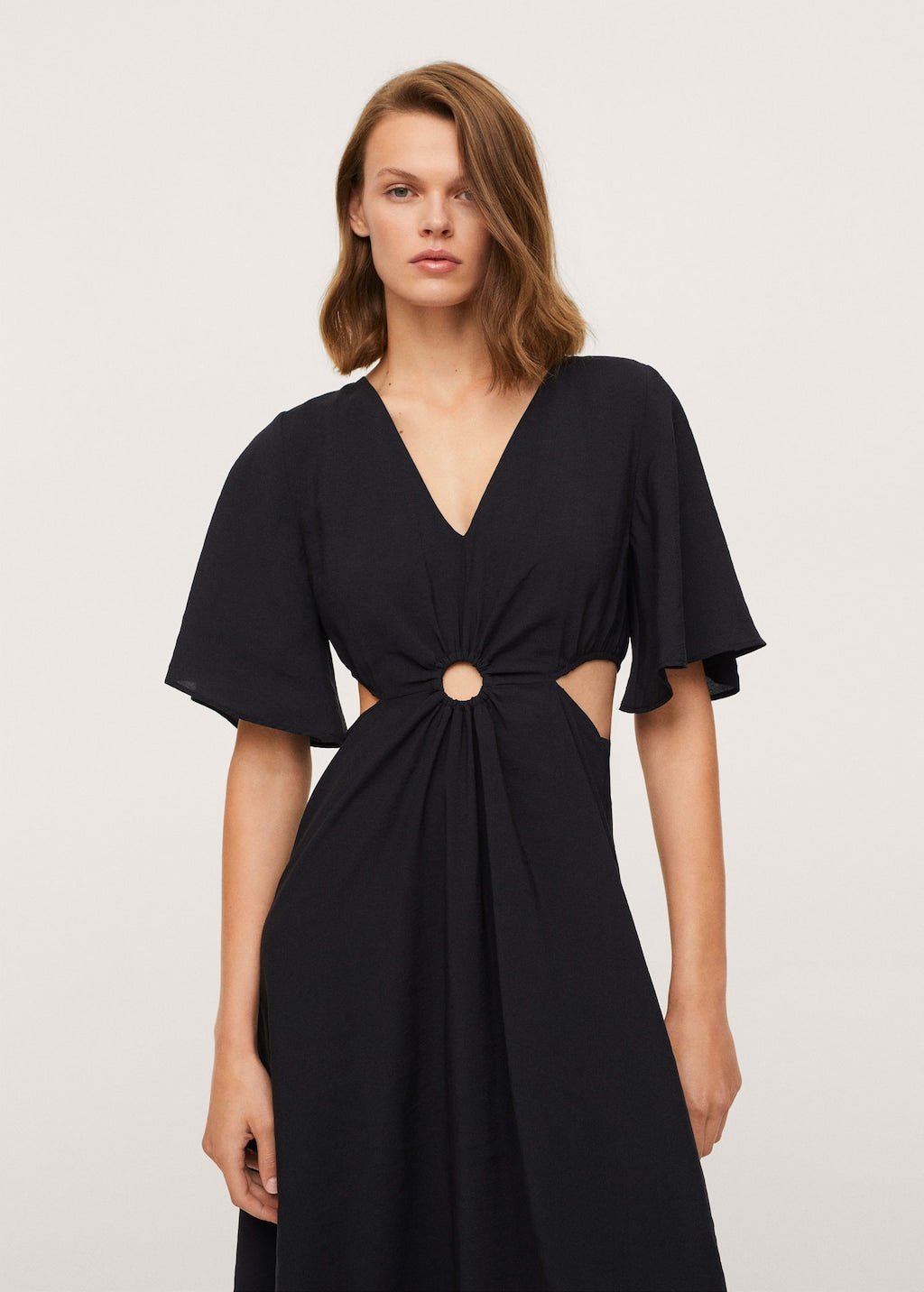 Modal slit dress - Laurel Morgan