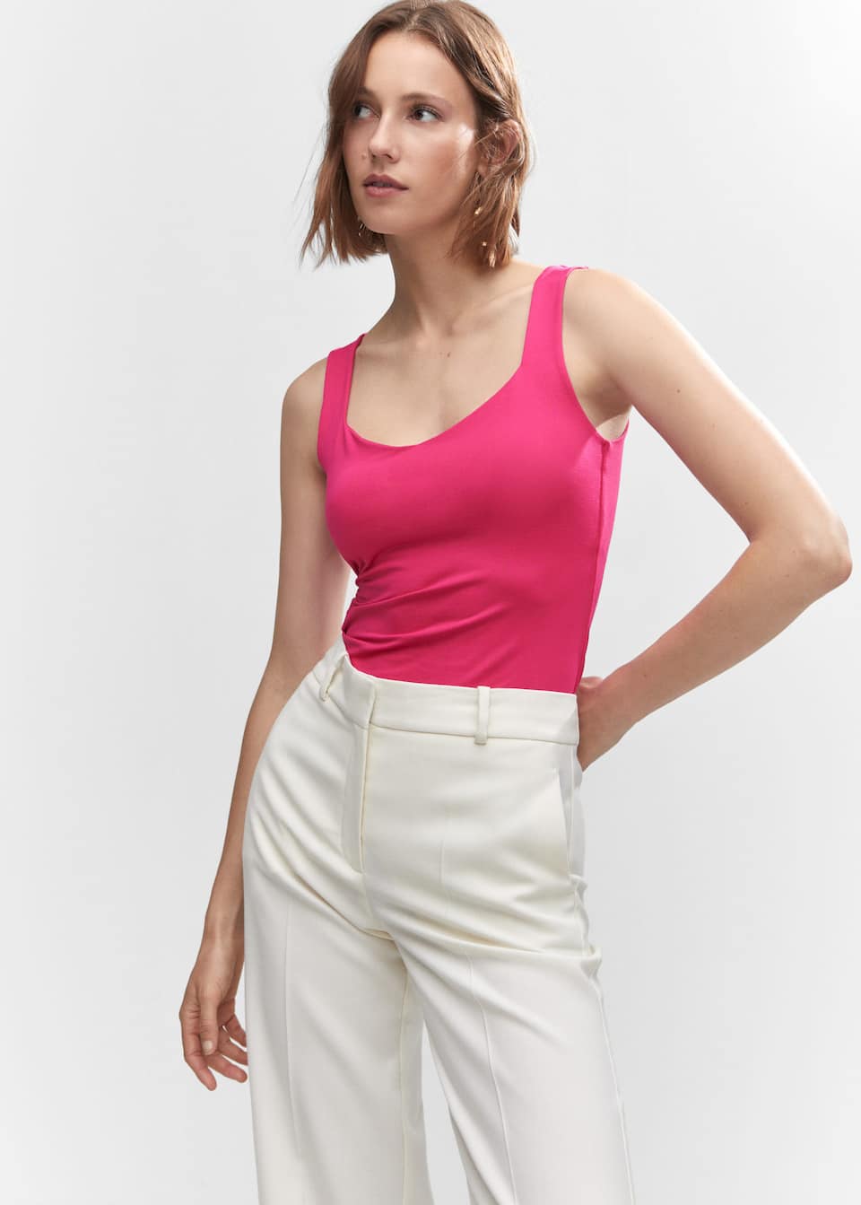 Open elastic top - Laurel Morgan