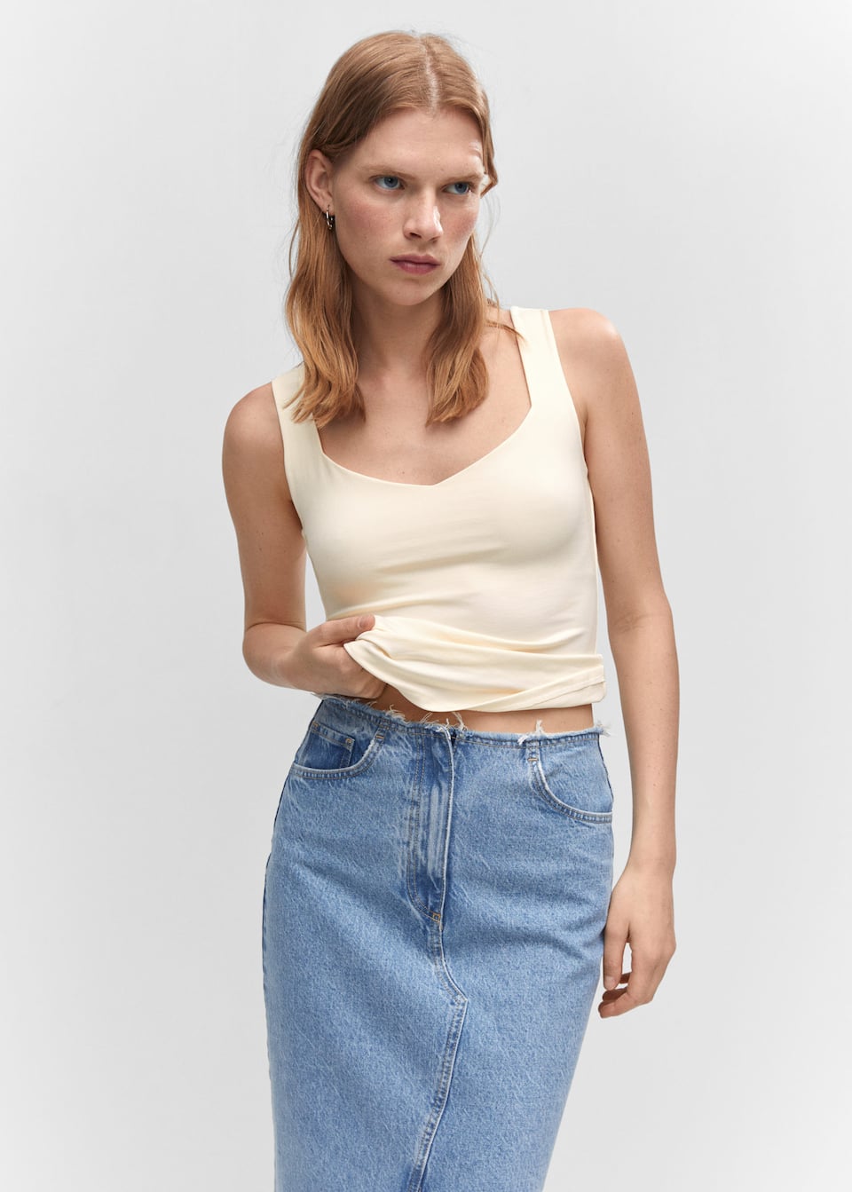 Open elastic top - Laurel Morgan