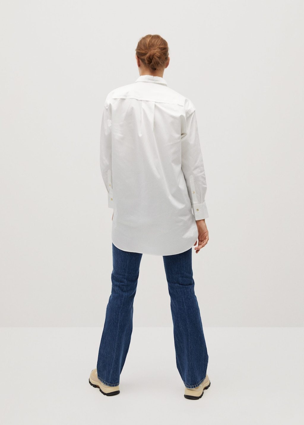 Oversize cotton shirt - Laurel Morgan