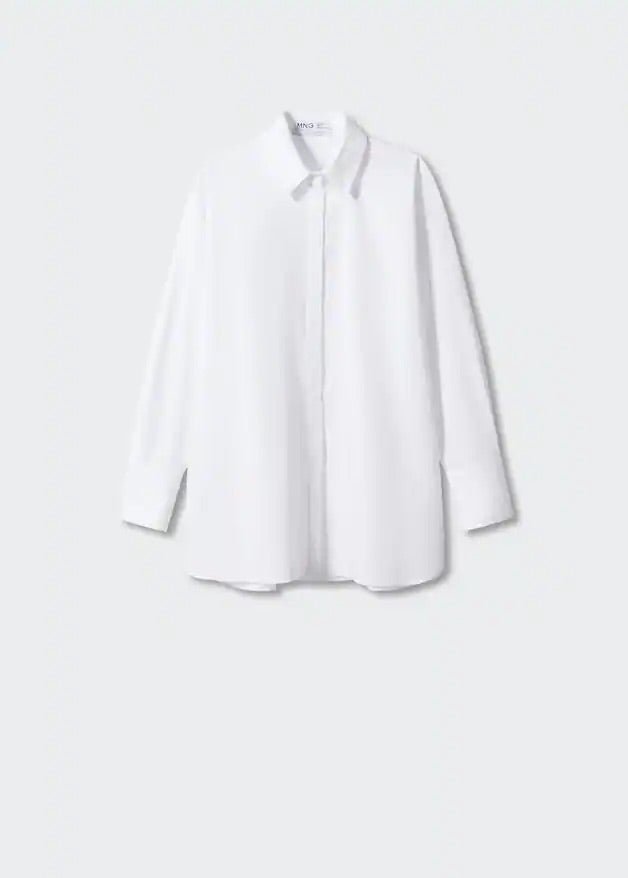 Oversize cotton shirt - Laurel Morgan