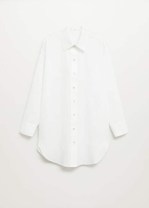 Oversize cotton shirt - Laurel Morgan