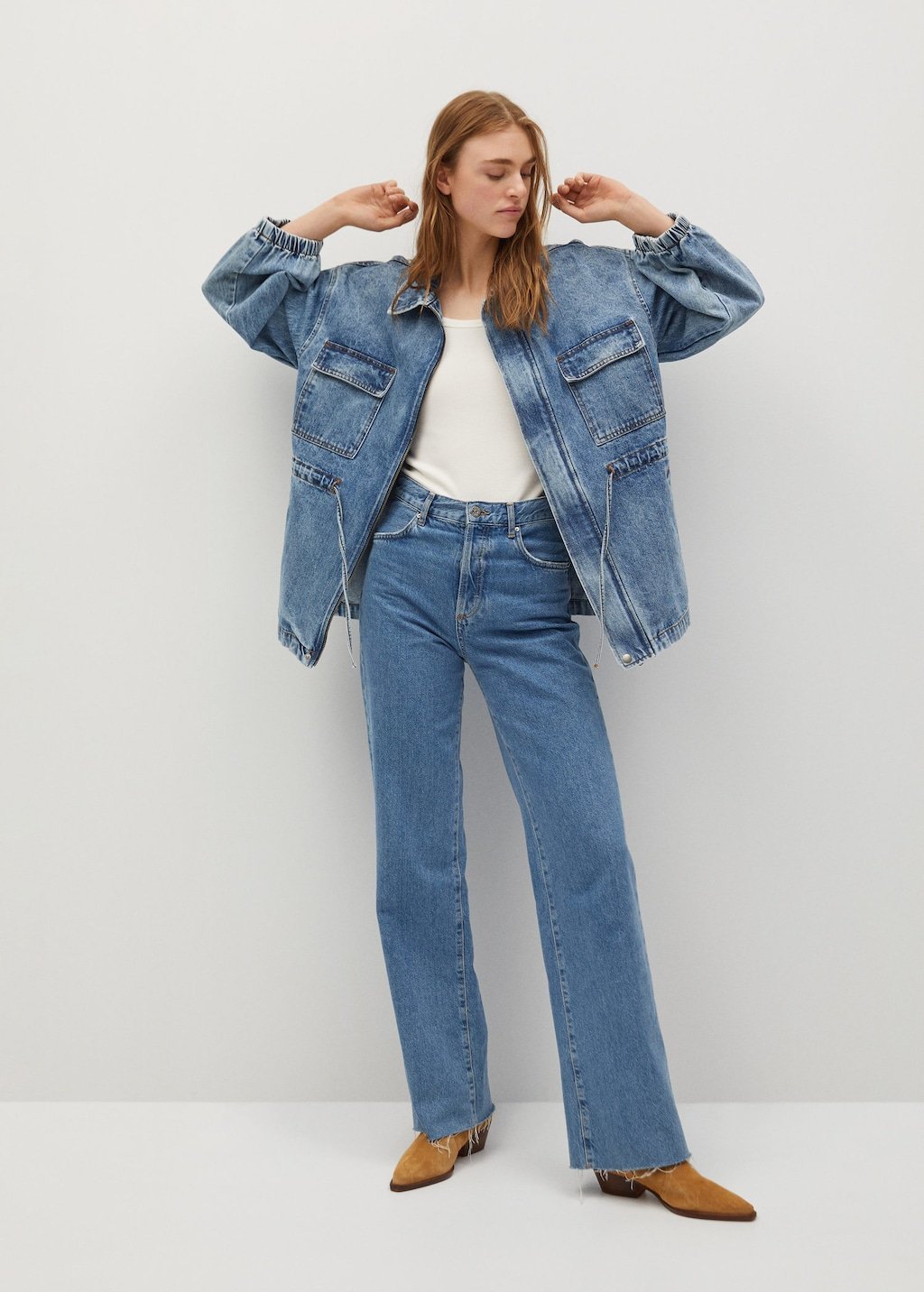 Oversize denim jacket - Laurel Morgan