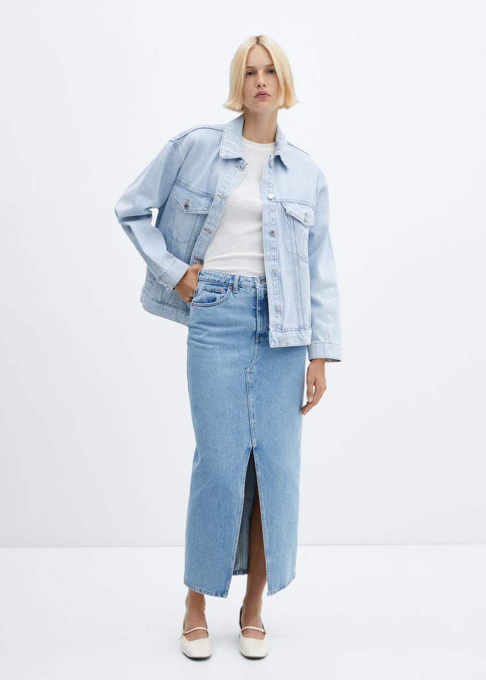 Oversize denim jacket - Laurel Morgan