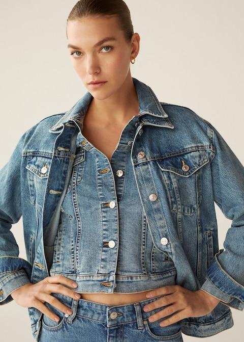 Oversize denim jacket