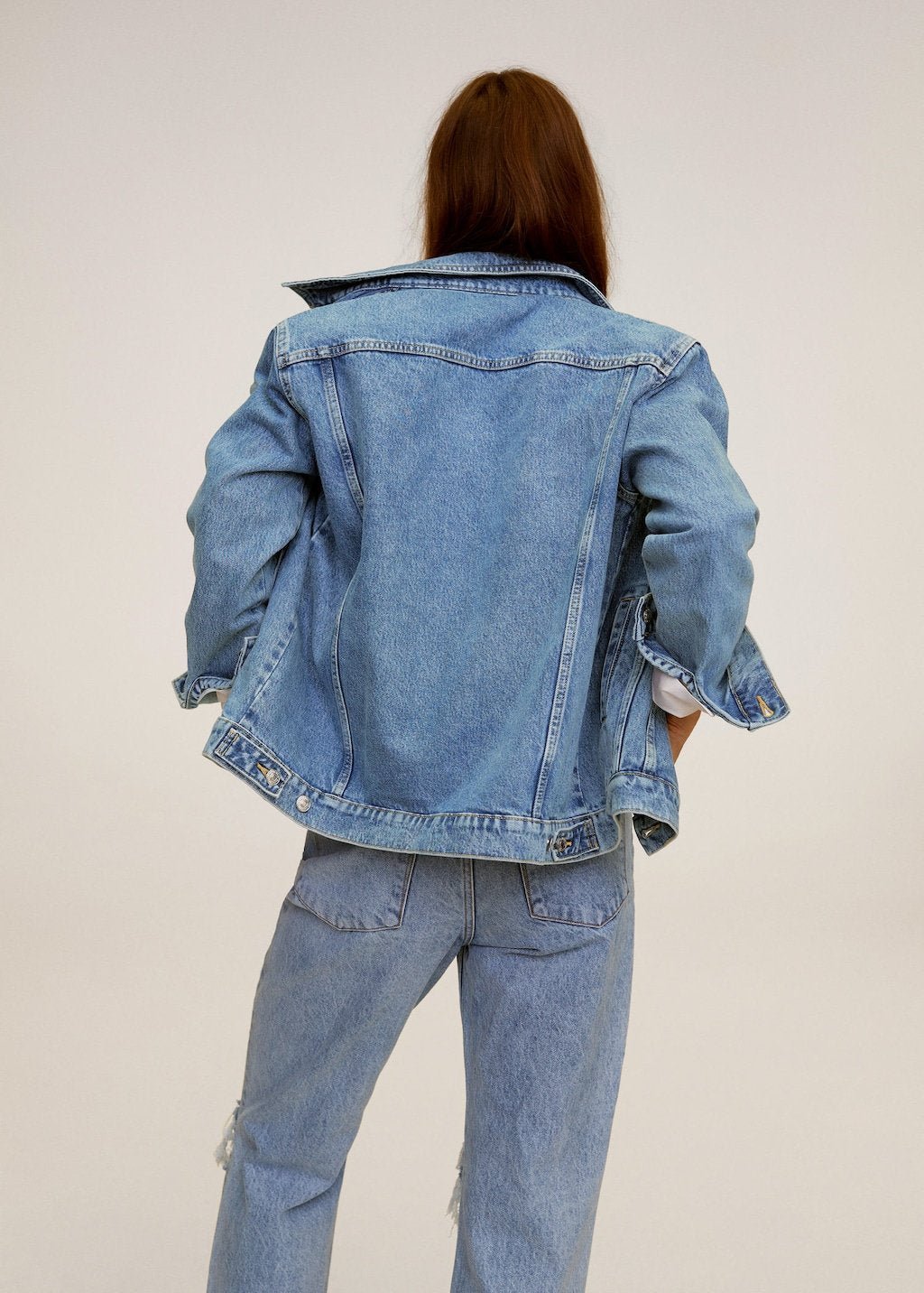 Oversize denim jacket