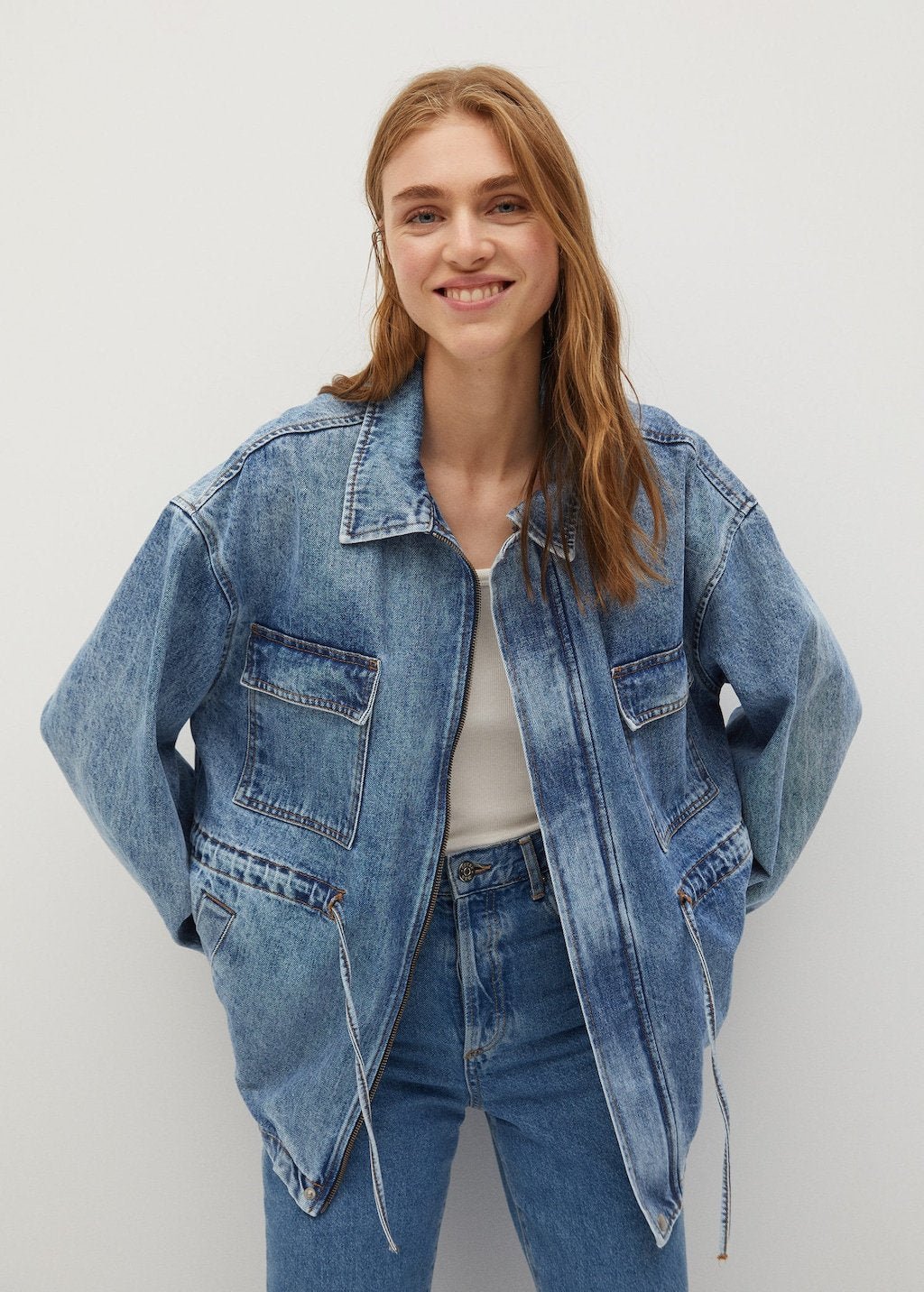 Oversize denim jacket - Laurel Morgan