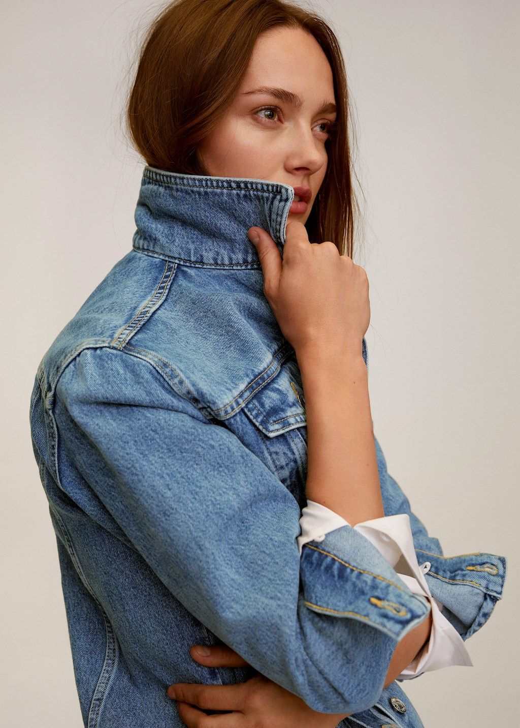 Oversize denim jacket