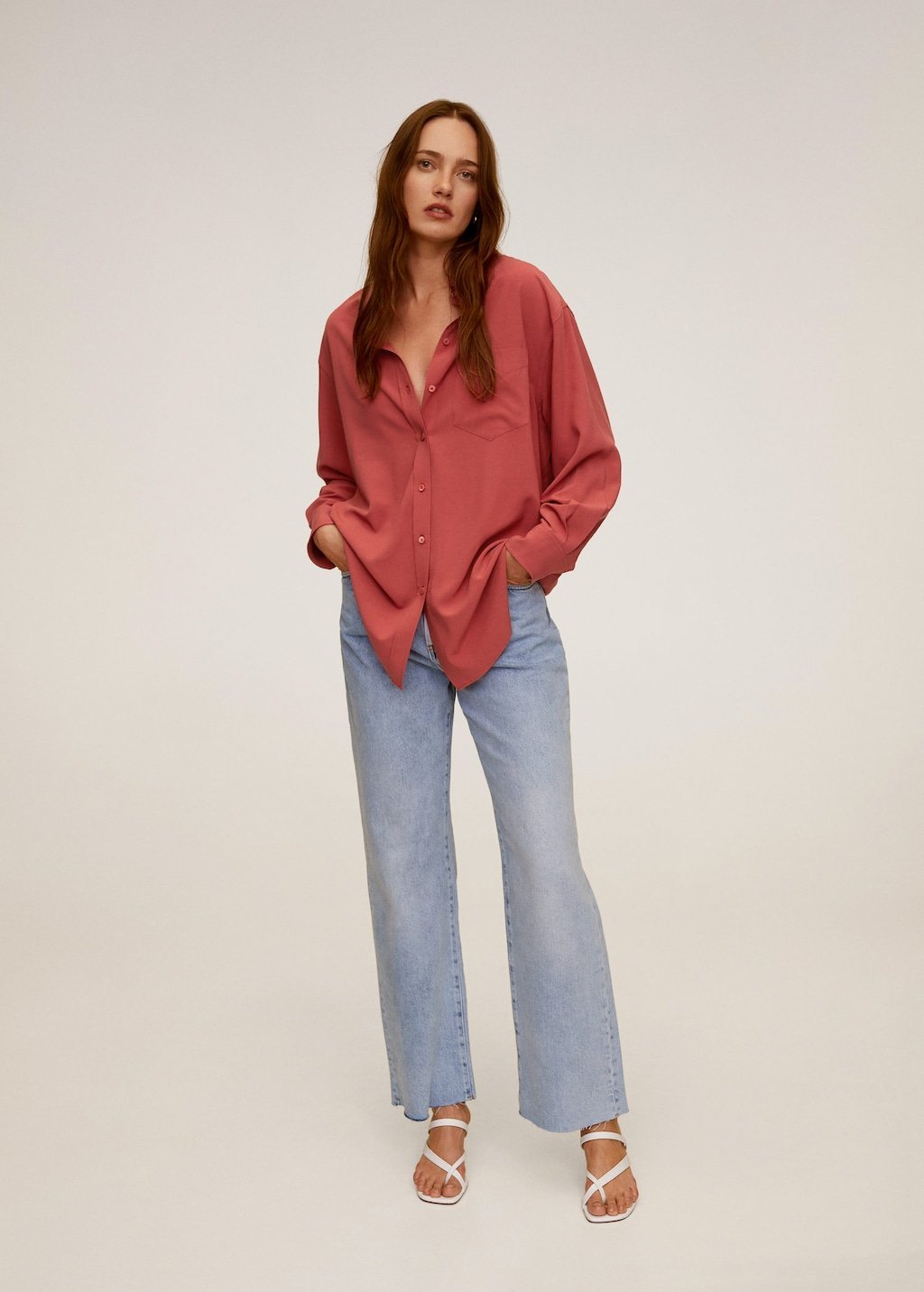 Oversize flowy shirt - Laurel Morgan