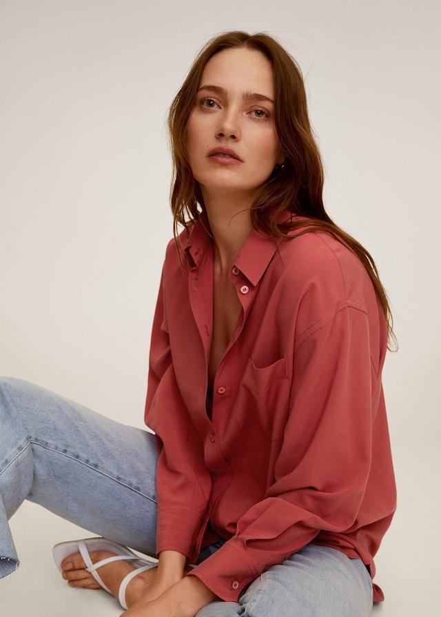 Oversize flowy shirt - Laurel Morgan