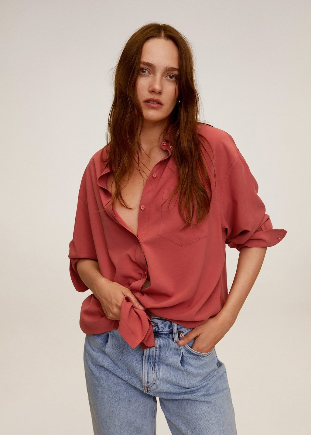 Oversize flowy shirt - Laurel Morgan