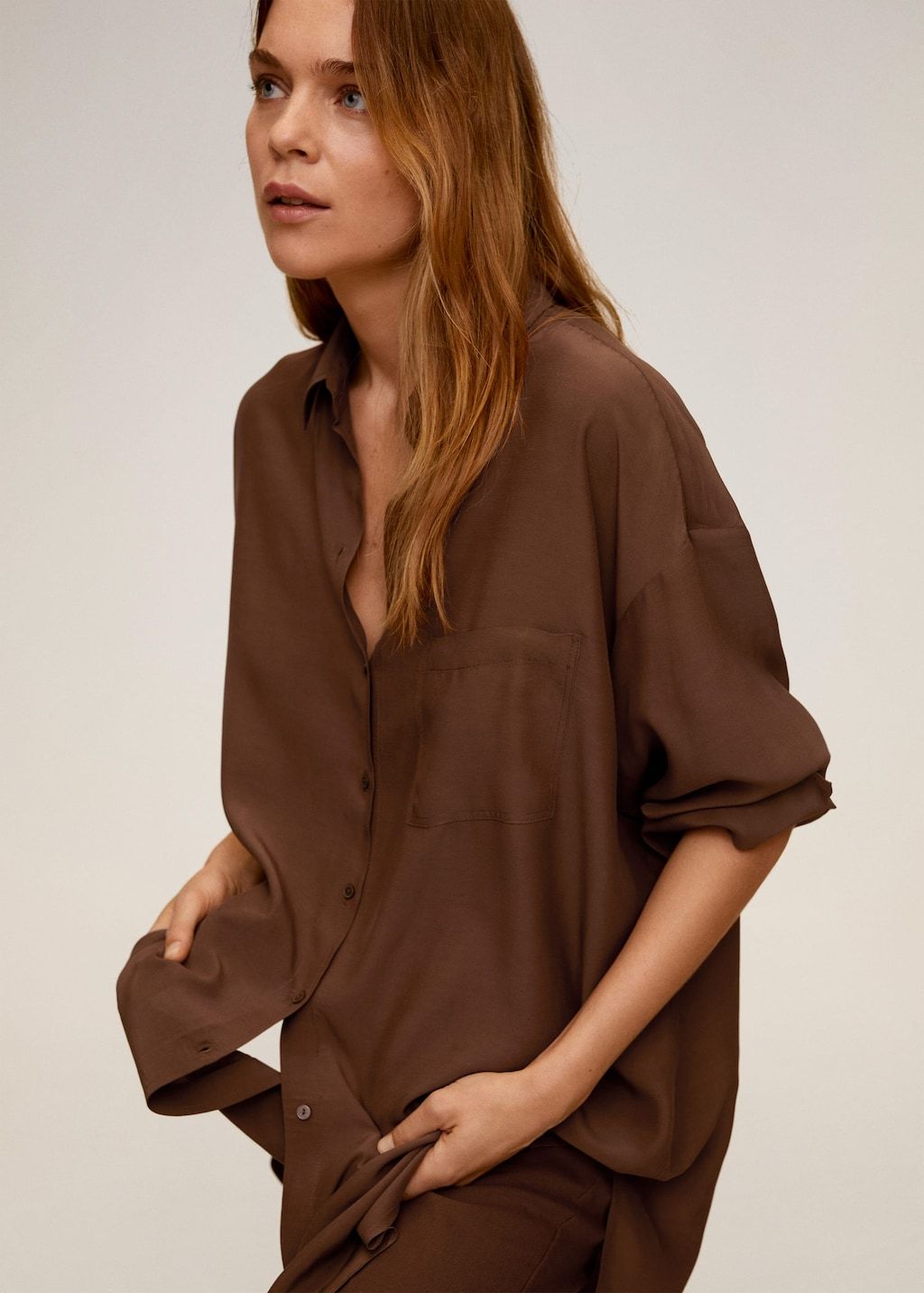 Oversize flowy shirt - Laurel Morgan