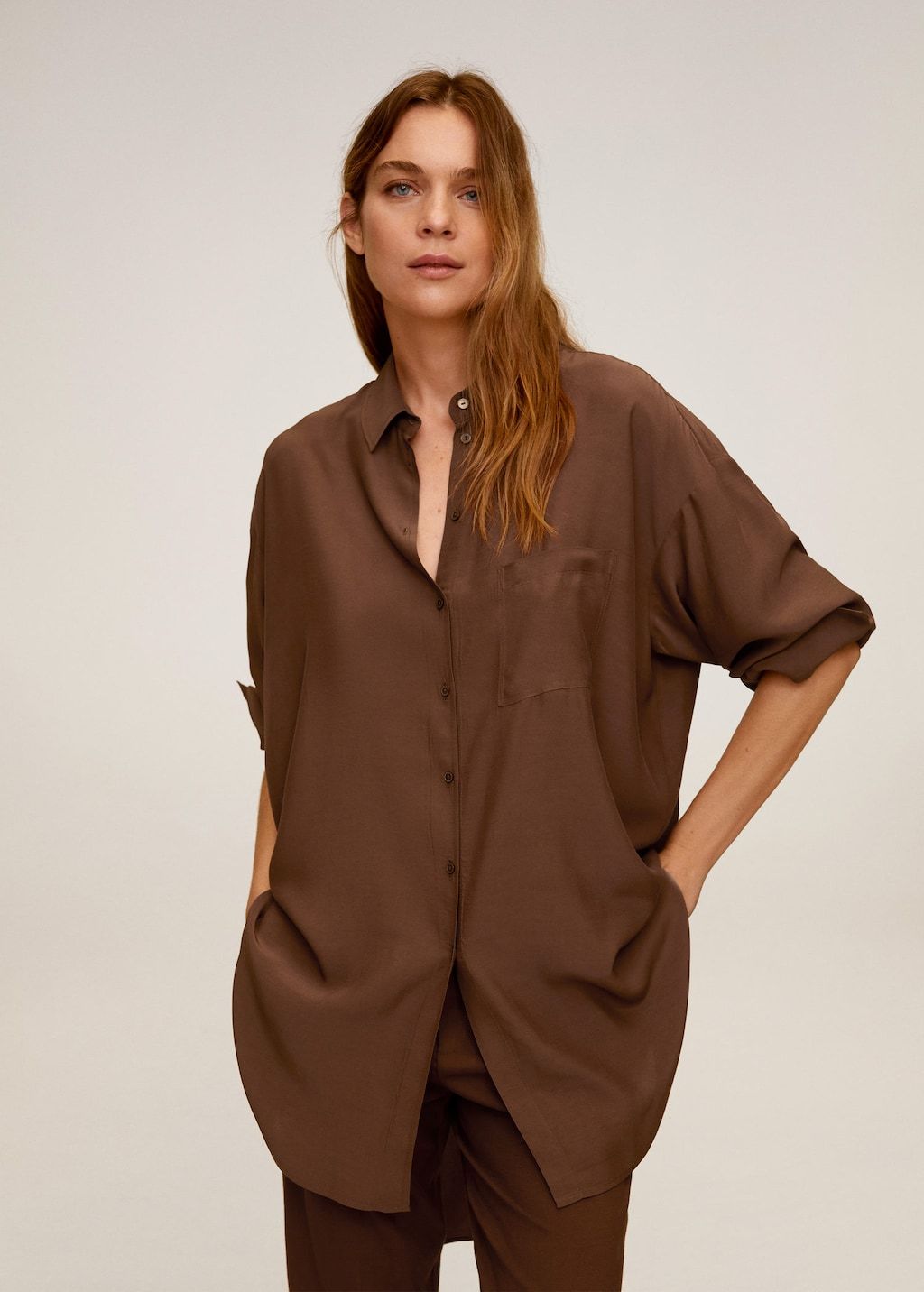 Oversize flowy shirt - Laurel Morgan