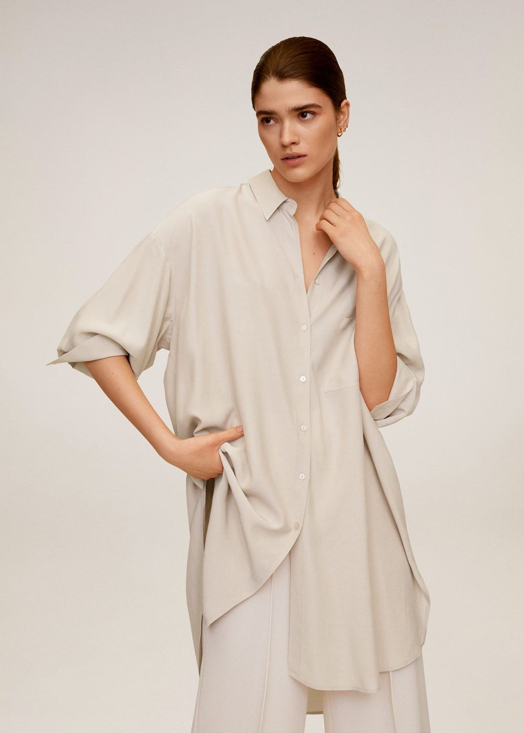 Oversize flowy shirt - Laurel Morgan