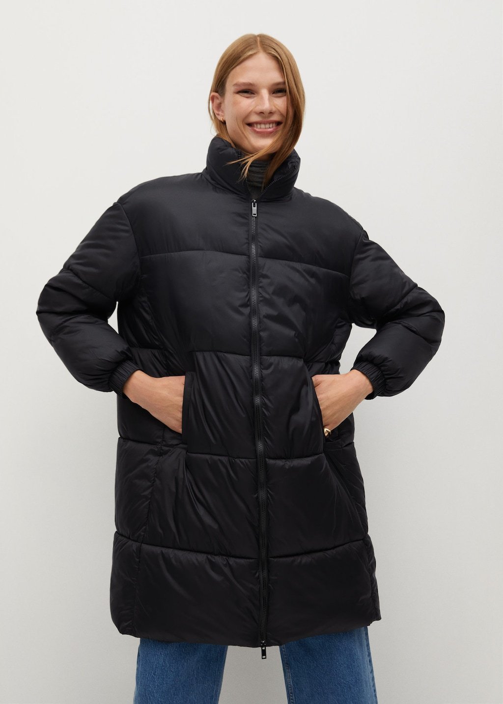 Oversize quilted coat - Laurel Morgan