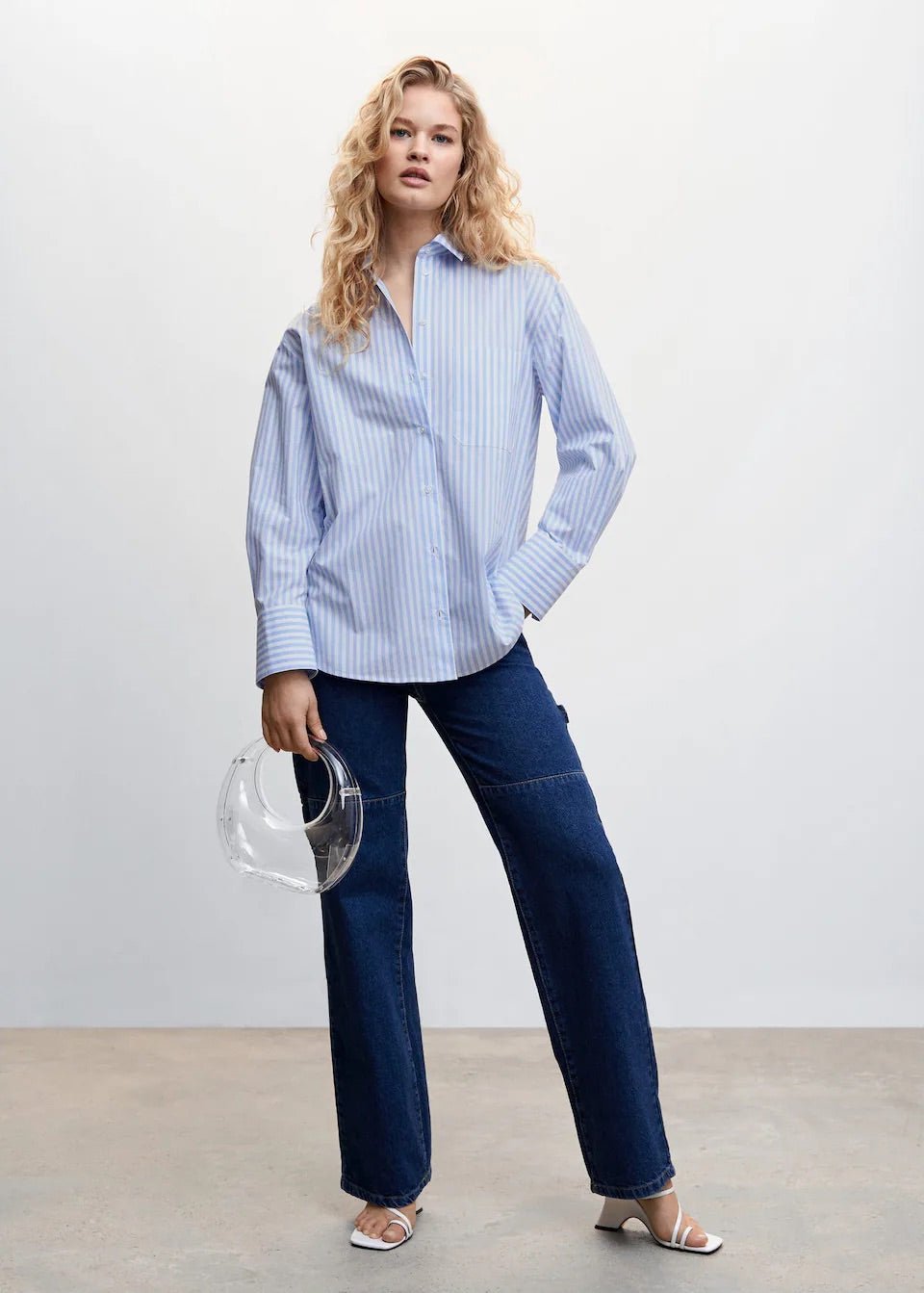 Oversize striped shirt - Laurel Morgan