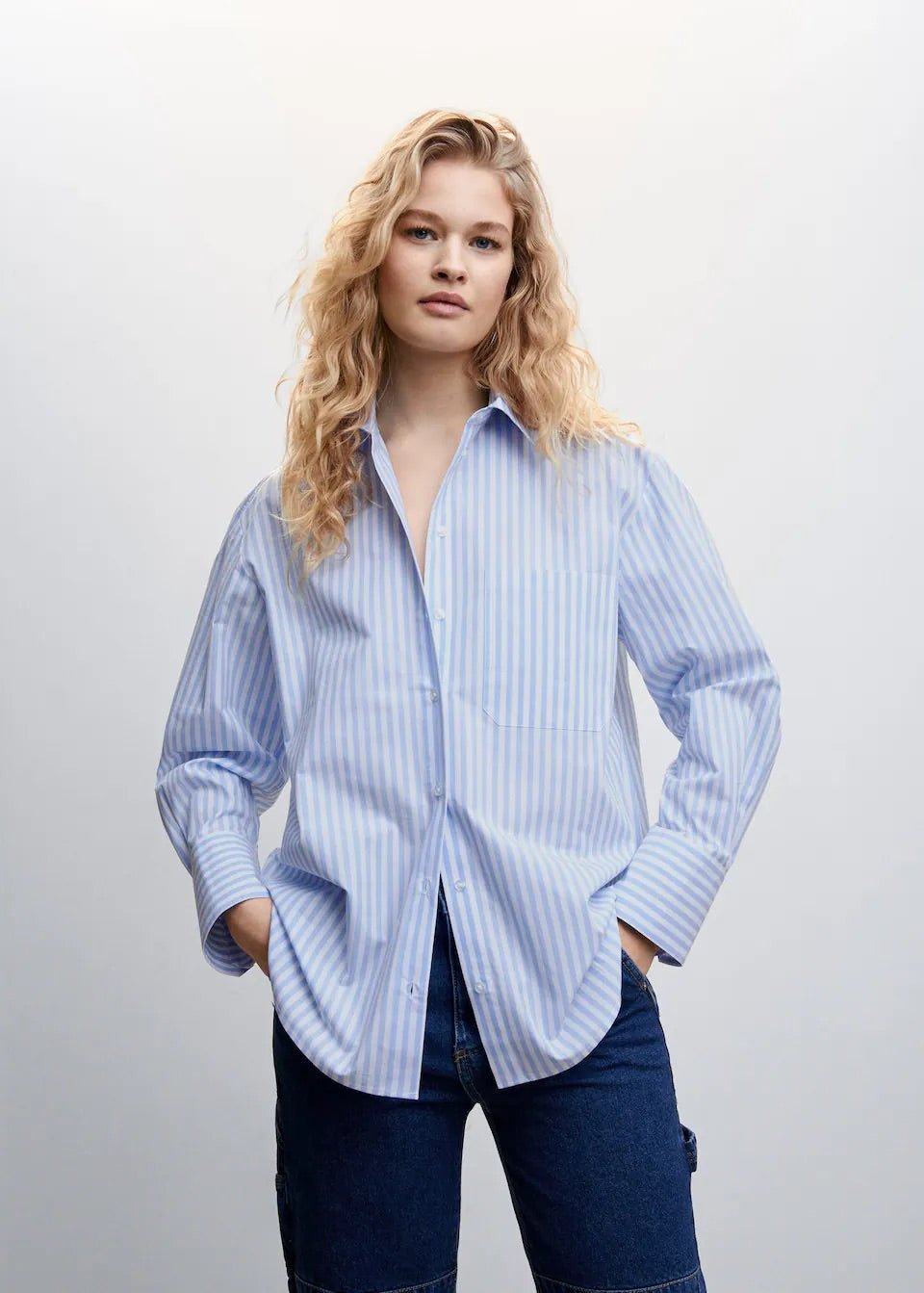 Oversize striped shirt - Laurel Morgan