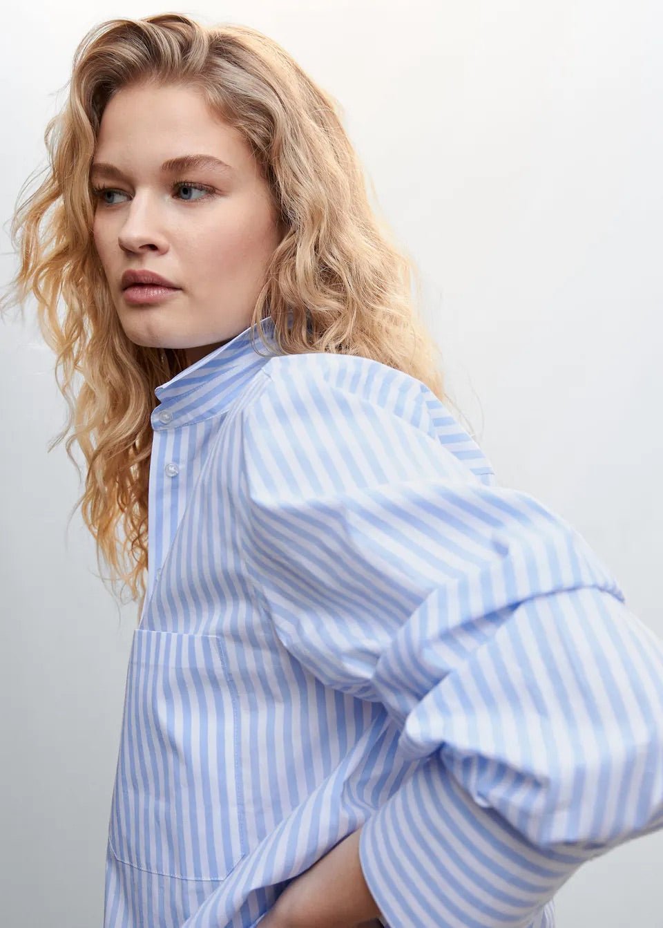 Oversize striped shirt - Laurel Morgan