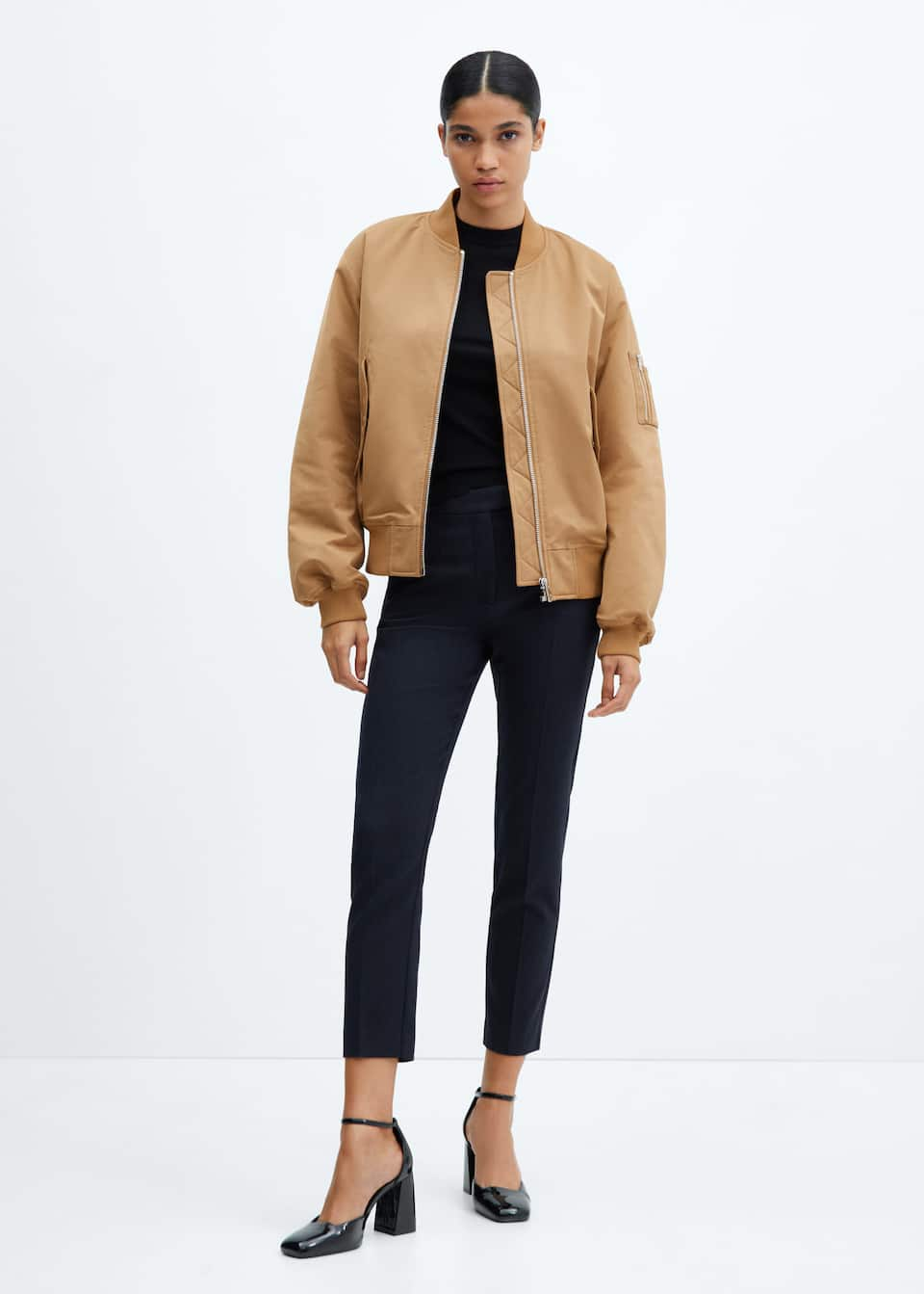 Oversized bomber jacket - Laurel Morgan