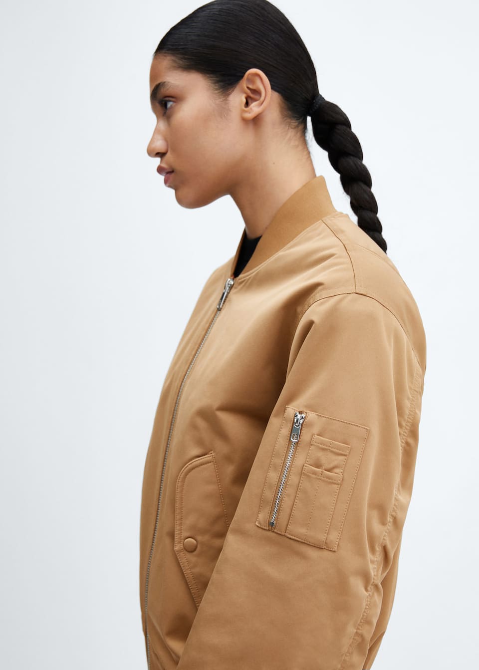 Oversized bomber jacket - Laurel Morgan