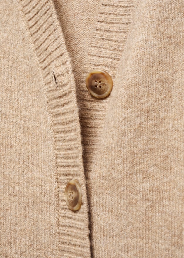 Oversized cardigan with buttons - Laurel Morgan