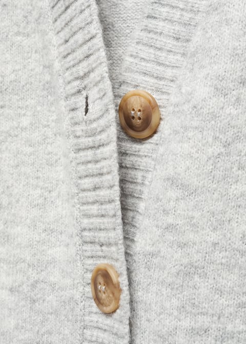 Oversized cardigan with buttons - Laurel Morgan