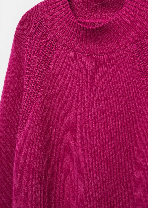 Oversized perkins-neck sweater - Laurel Morgan