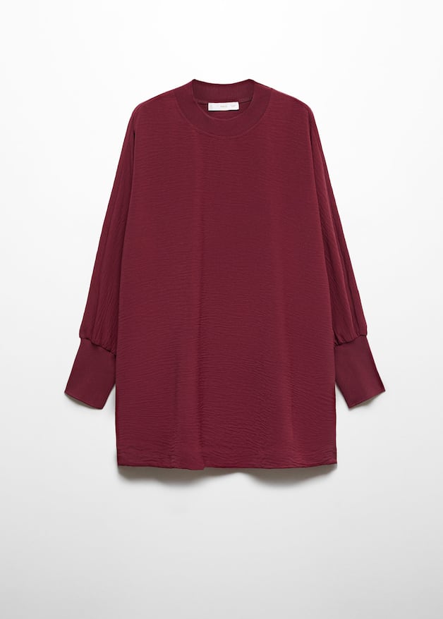 Oversized textured sweatshirt - Laurel Morgan