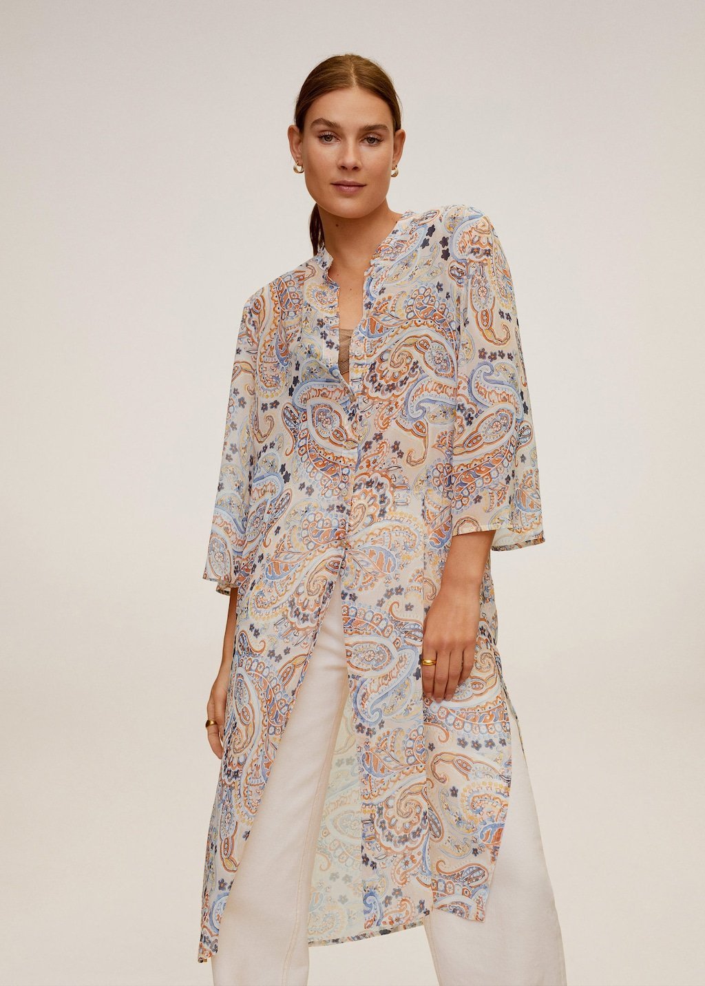 Paisley long blouse - Laurel Morgan