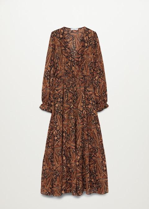 Paisley print dress - Laurel Morgan