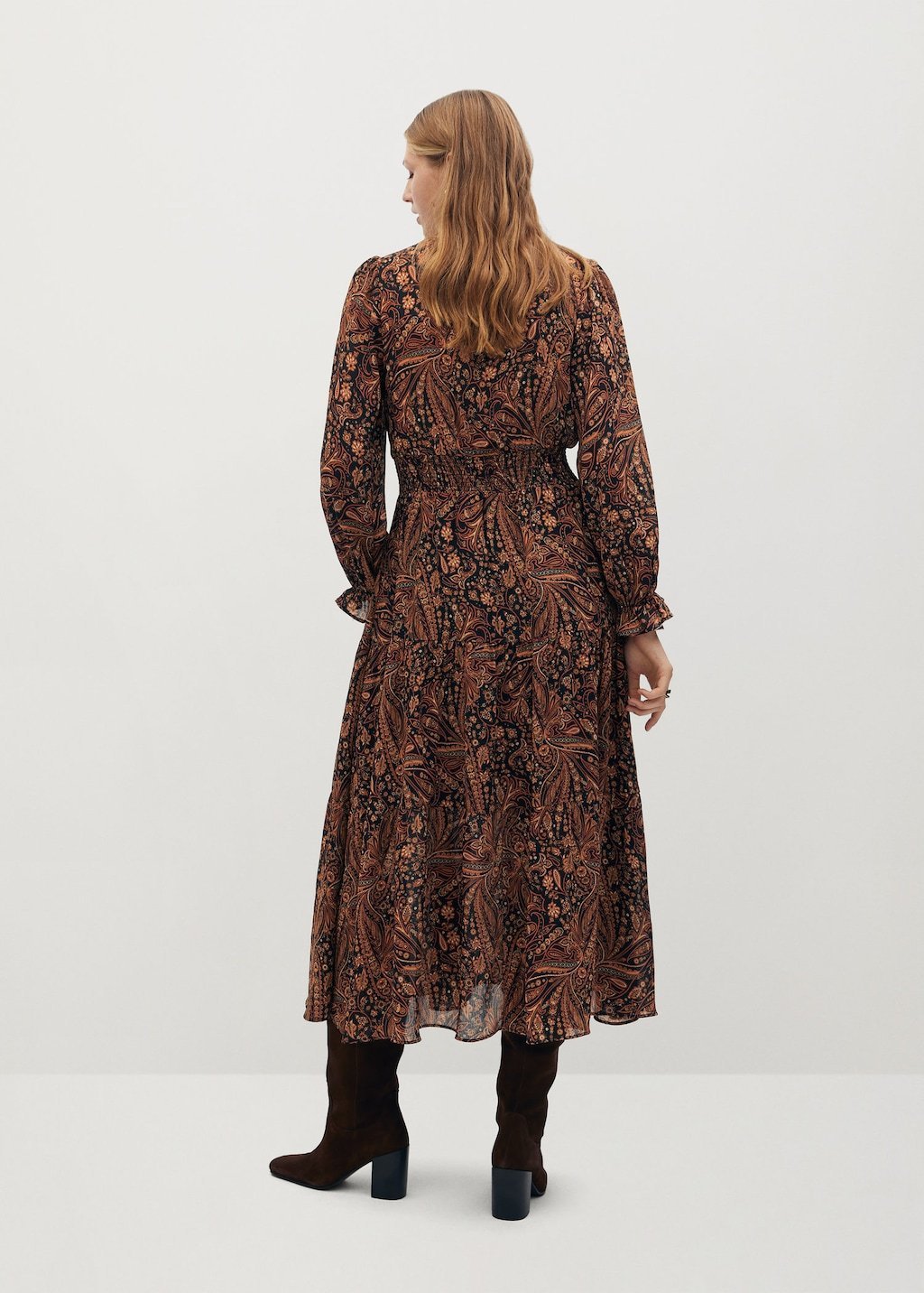 Paisley print dress - Laurel Morgan