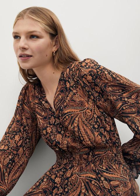 Paisley print dress - Laurel Morgan