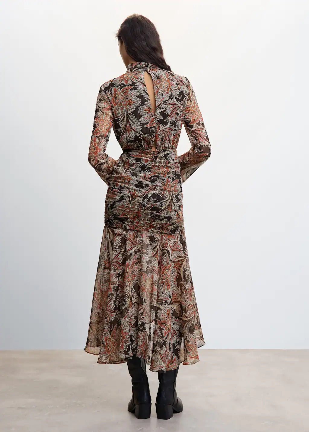 Paisley print dress - Laurel Morgan