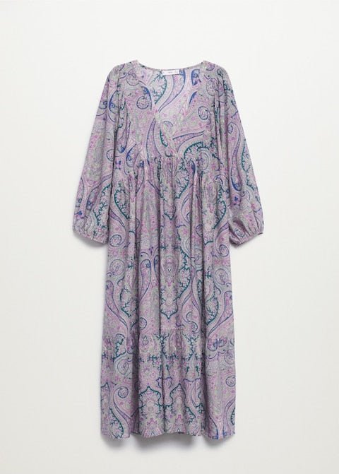 Paisley print dress - Laurel Morgan