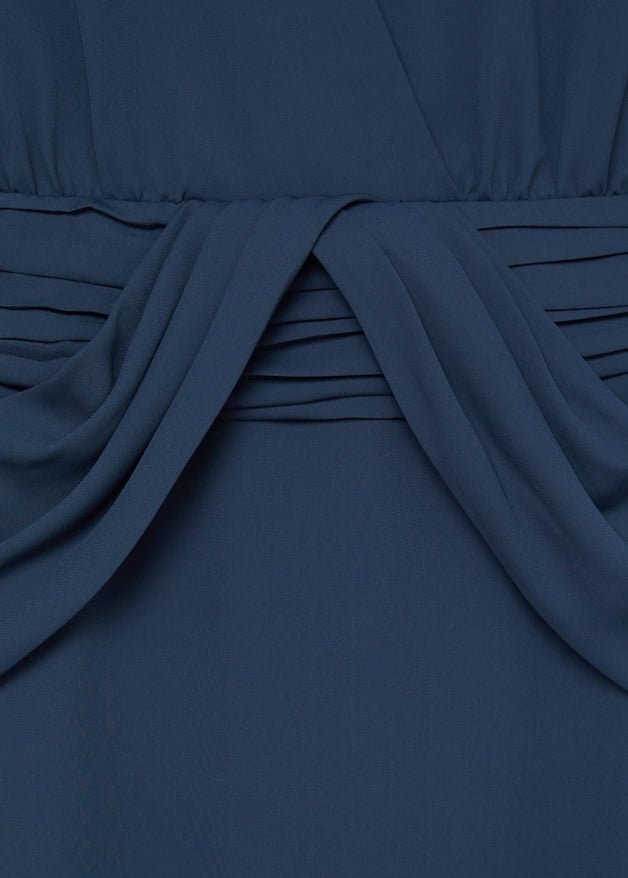 Pleated detail dress - Laurel Morgan