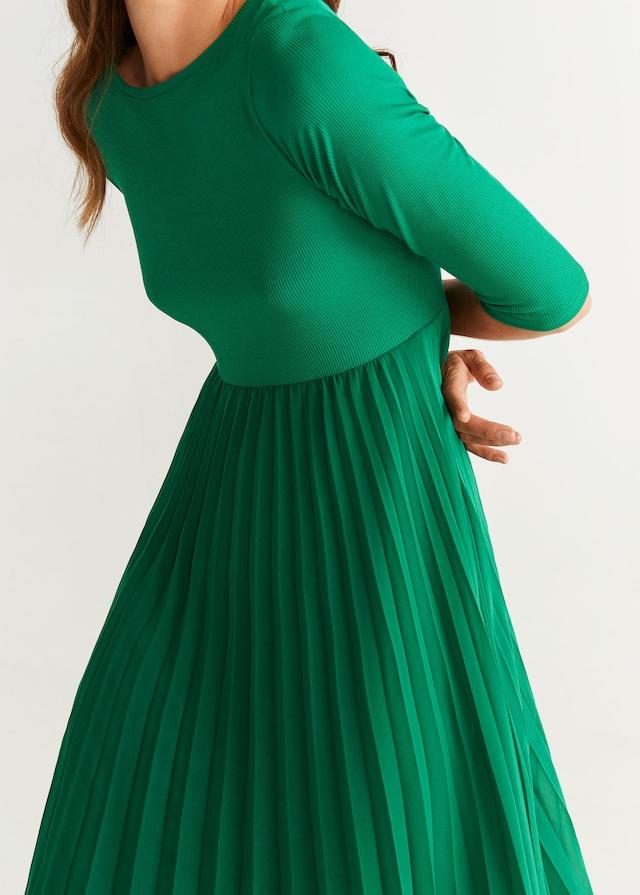 Pleated midi dress - Laurel Morgan