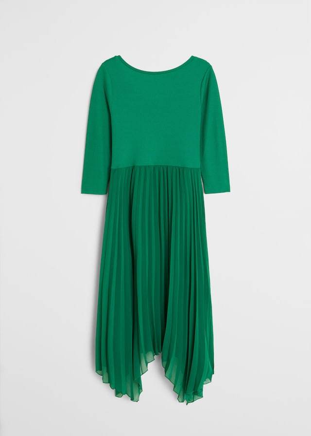 Pleated midi dress - Laurel Morgan