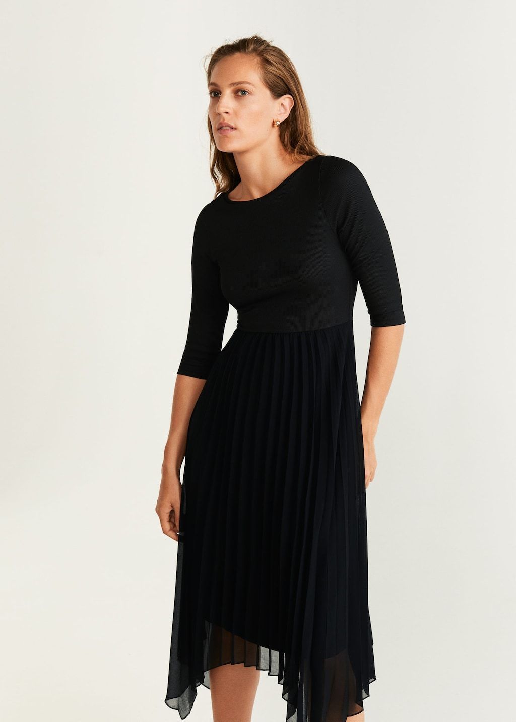 Pleated midi dress - Laurel Morgan