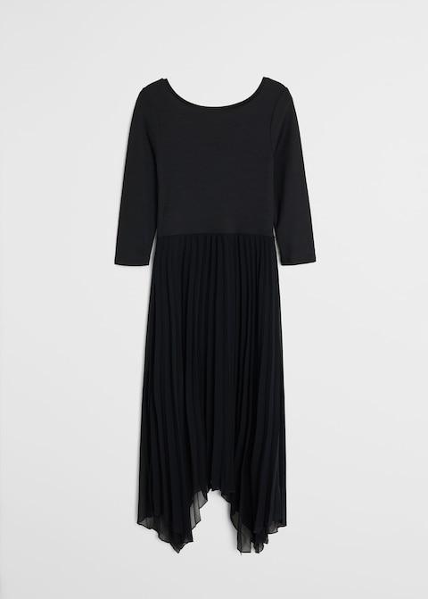 Pleated midi dress - Laurel Morgan